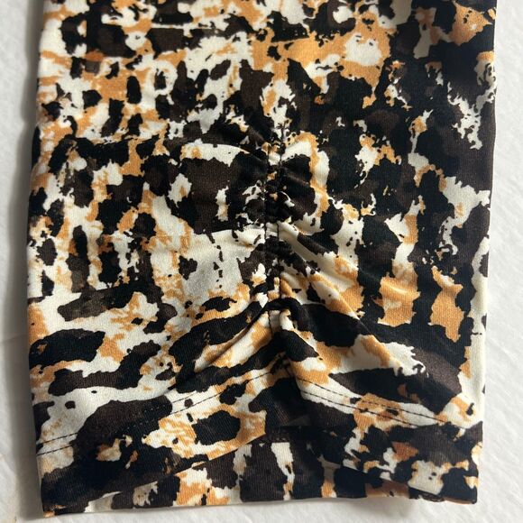 Calvin Klein Performance Leggings Animal Print Wick L Comfort Gym Activewear - Picture 6 of 13